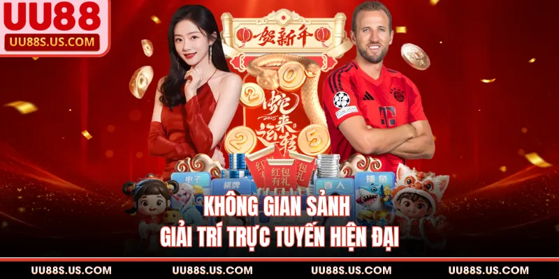 Giới Thiệu 2 Không gian sảnh giải trí trực tuyến hiện đại