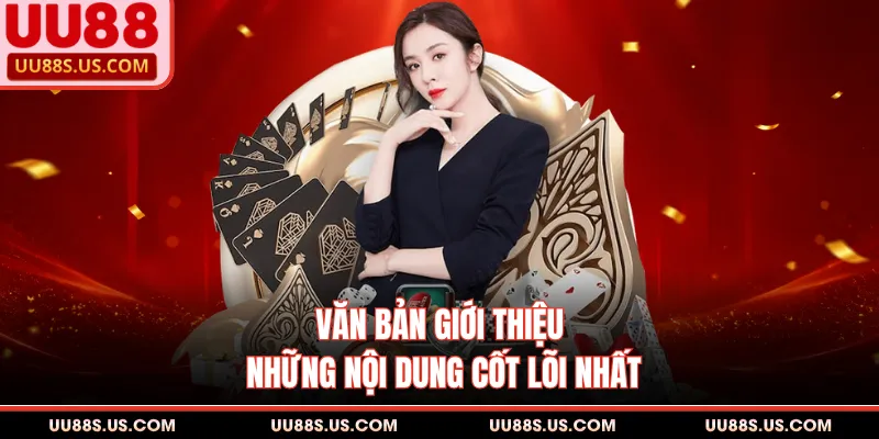 Giới Thiệu 1 Văn bản giới thiệu những nội dung cốt lõi nhất